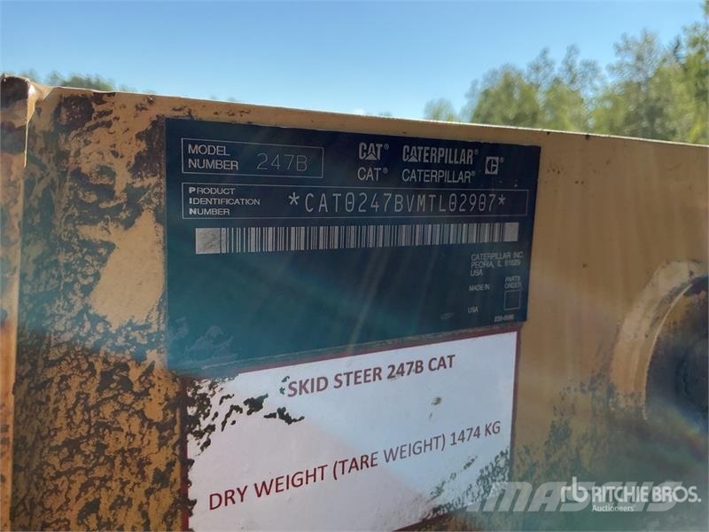 CAT 247B Kompaktrakodók