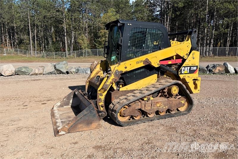 CAT 259D لوادر انزلاقية التوجيه