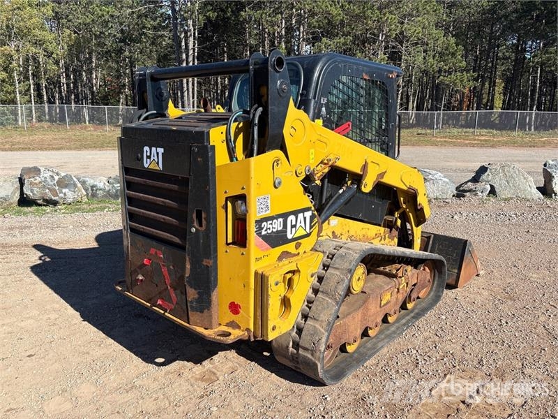CAT 259D لوادر انزلاقية التوجيه