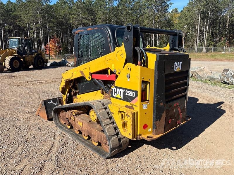 CAT 259D لوادر انزلاقية التوجيه