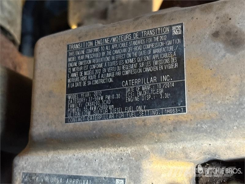 CAT 259D لوادر انزلاقية التوجيه