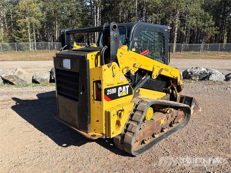 CAT 259D لوادر انزلاقية التوجيه