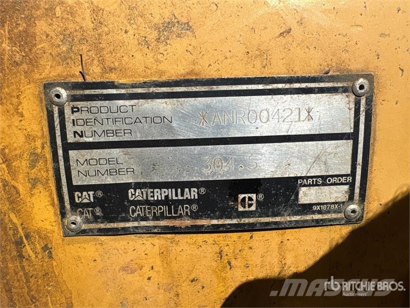 CAT 304.5 Mini Excavator Minigravemaskiner