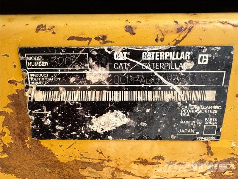 CAT 320C L Tracked Excavator Bageri gusjeničari