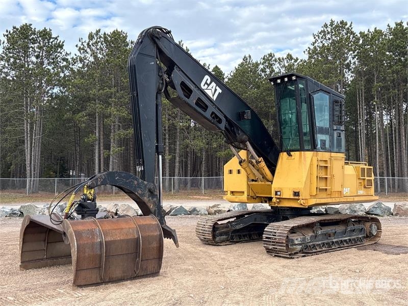 CAT 320D FM Heel Boom Log Loader ナックルブームローダー