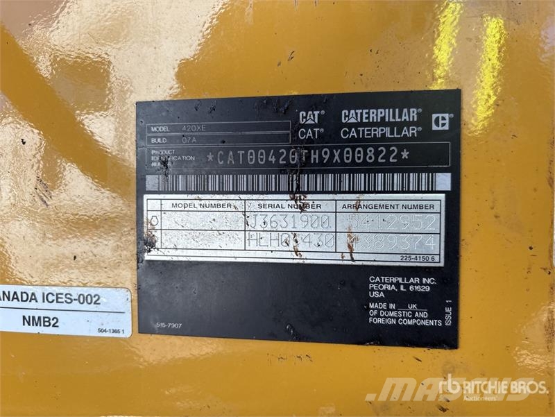 CAT 420 XE Ekskavatori-iekrāvēji