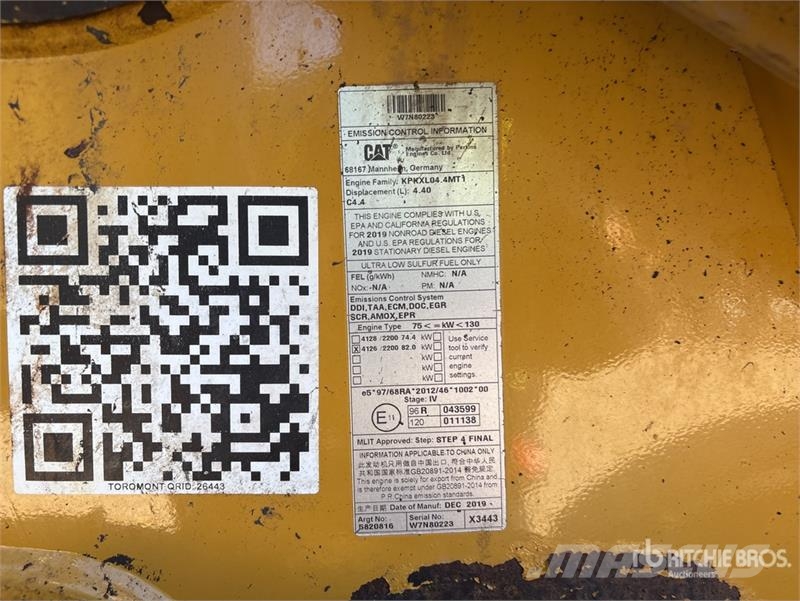CAT 420F2IT 4x4 Backhoe Loader Ekskavatori-iekrāvēji