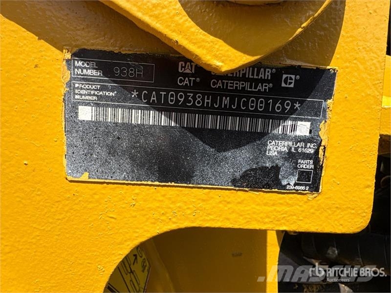CAT 938H Wheel Loader Wielladers