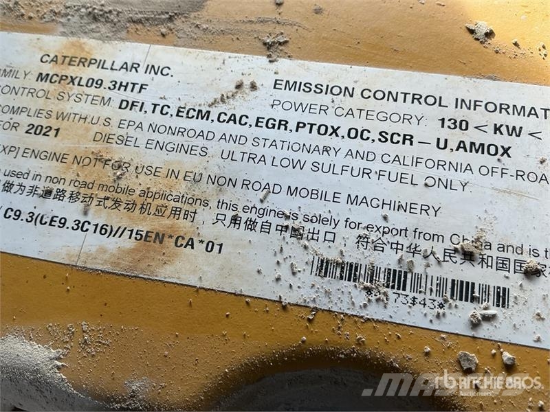 CAT 966M Wheel Loader Incarcator pe pneuri