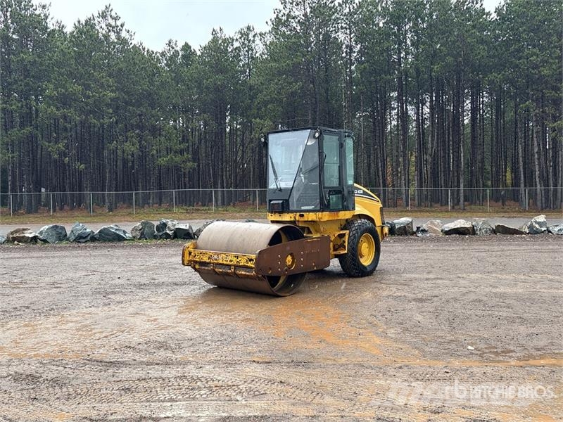 CAT CS433E Smooth Drum Compactor Trilrolwalsen