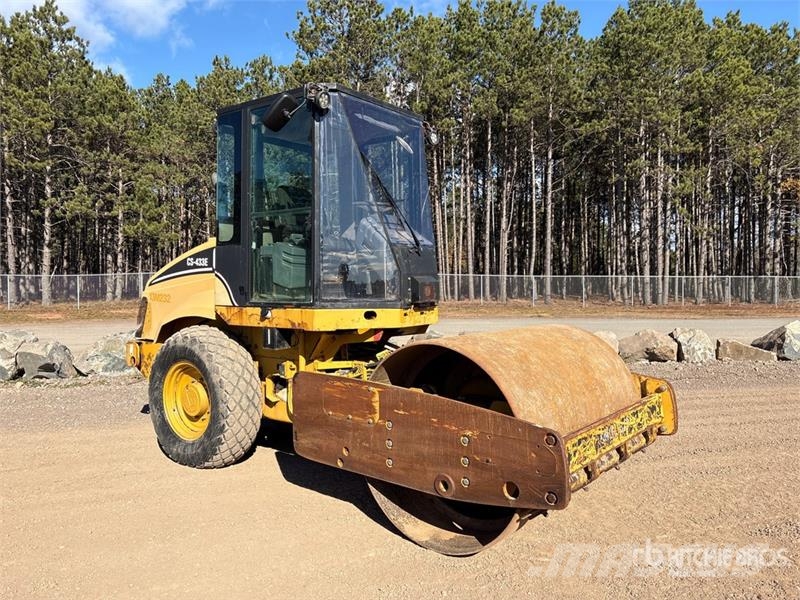 CAT CS433E Smooth Drum Compactor Οδοστρωτήρες μονού κυλίνδρου