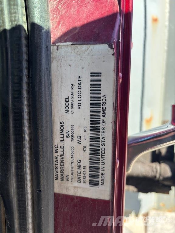 CAT CT660S Kiper tovornjaki