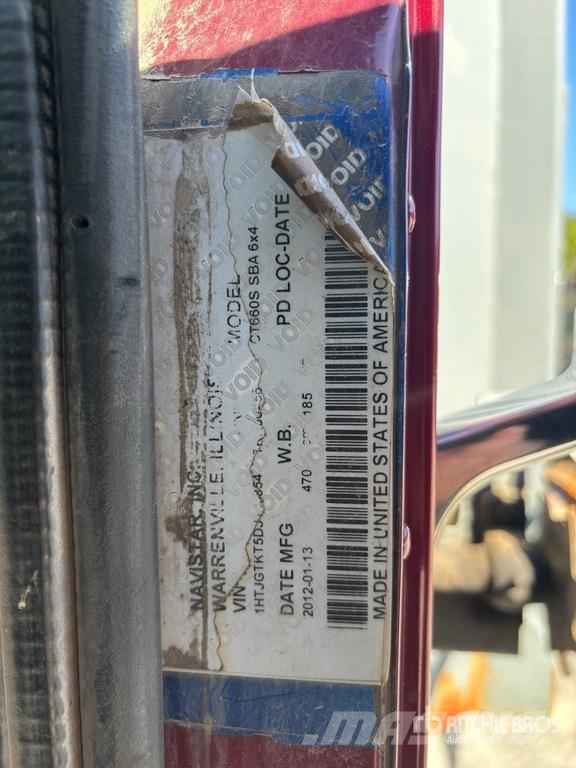 CAT CT660S Kiper tovornjaki