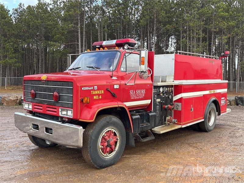Chevrolet C7D042 4x2 Fire Truck Camiones de Bomberos