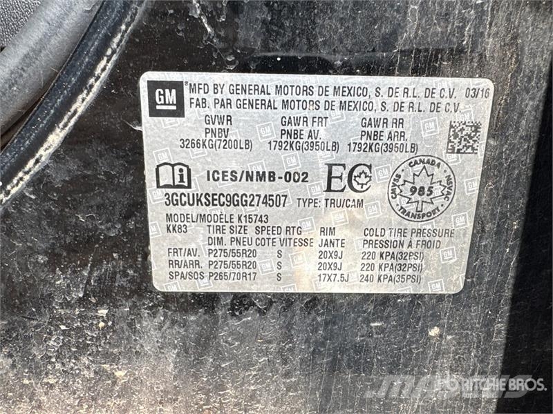 Chevrolet Silverado 1500 Outro