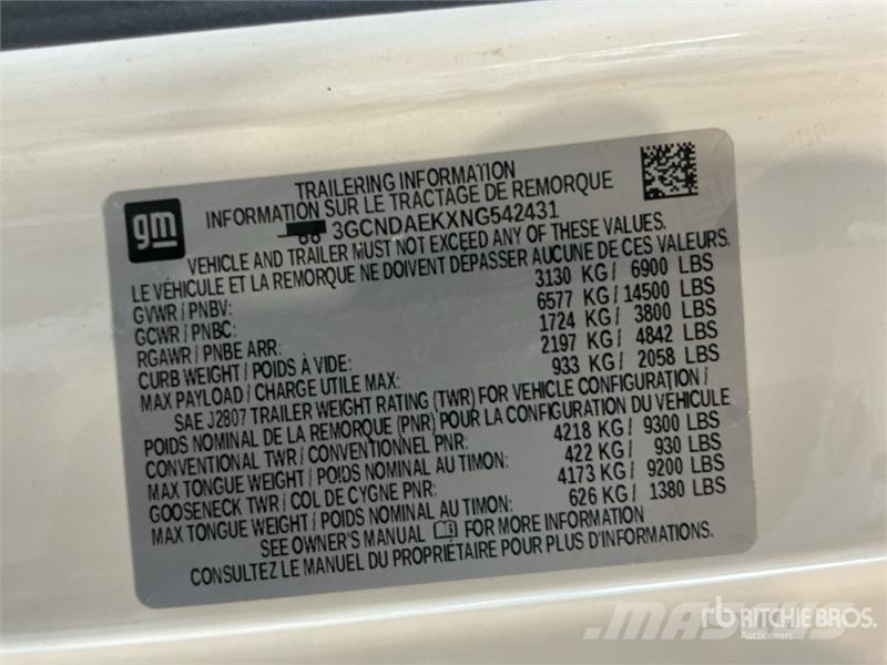 Chevrolet Silverado 1500 4x4 Pickup Outro