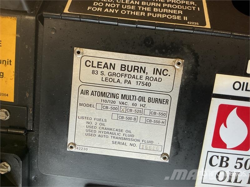  Clean Burn 250000 BTU Rebuilt Burner Assembly Furn Drugi deli