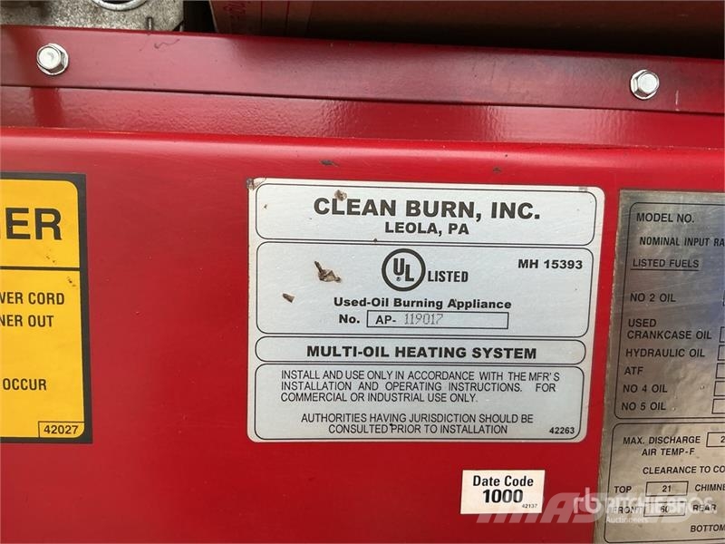  Clean Burn 250000 BTU Rebuilt Burner Assembly Furn Drugi deli