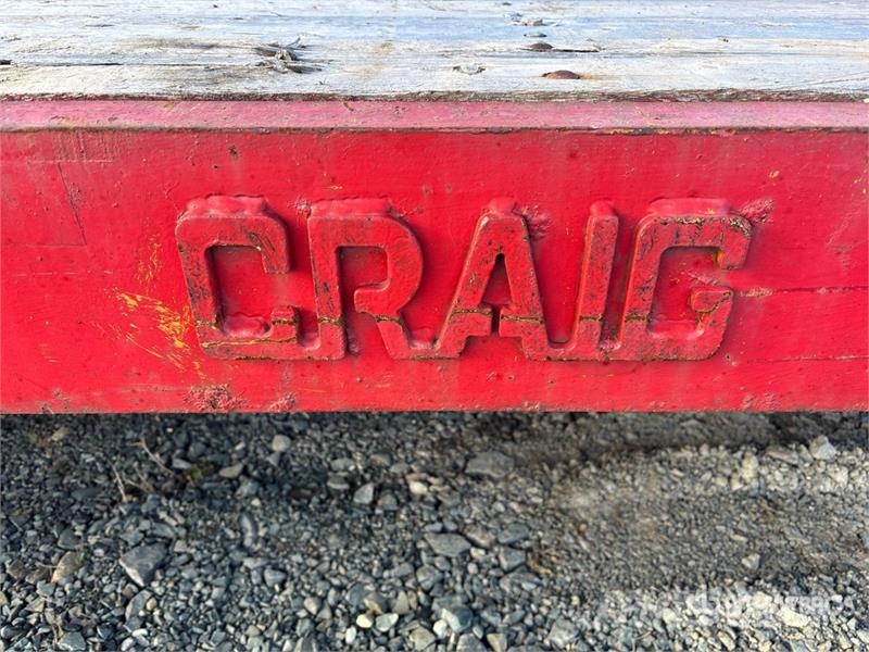 Craig 26 ft T/A Flatbed Trailer Lavaperävaunut