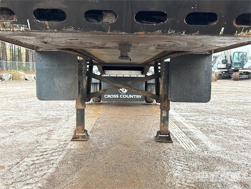 Cross Country 39 ft Tri/A Live Bottom Trailer Semi-remorques à plancher mobile