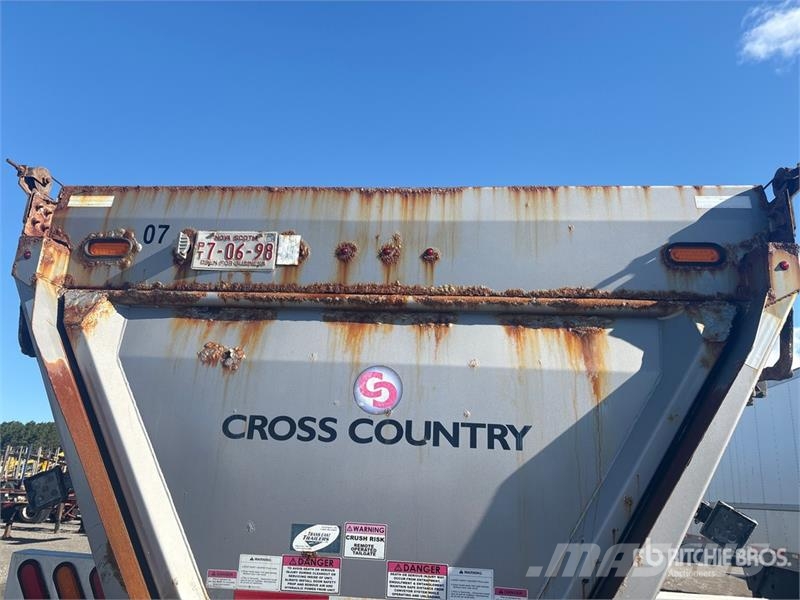Cross Country 43 ft Quad/A Live Bottom Trailer Poluprikolice sa pokretnim podom