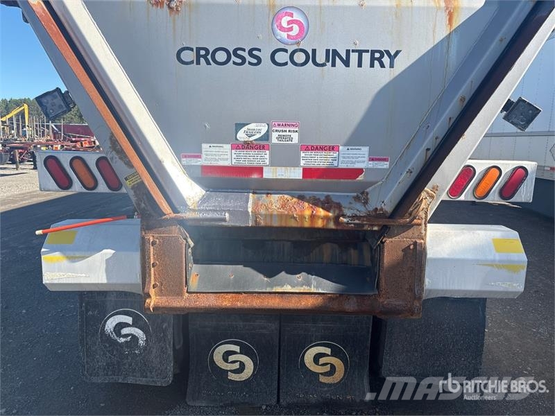 Cross Country 43 ft Quad/A Live Bottom Trailer Poluprikolice sa pokretnim podom