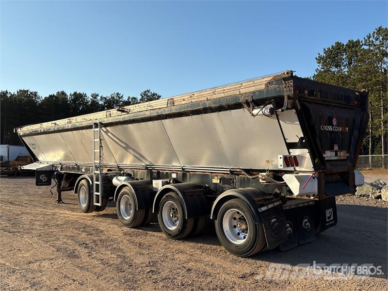  Cross Country 47 ft Quad/A Live Bottom Trailer 自装卸半拖车
