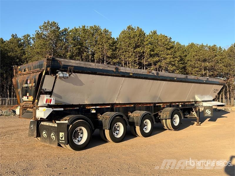  Cross Country 47 ft Quad/A Live Bottom Trailer 自装卸半拖车