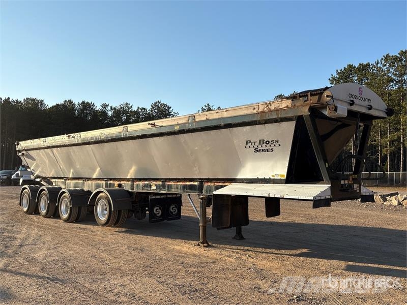  Cross Country 47 ft Quad/A Live Bottom Trailer 自装卸半拖车