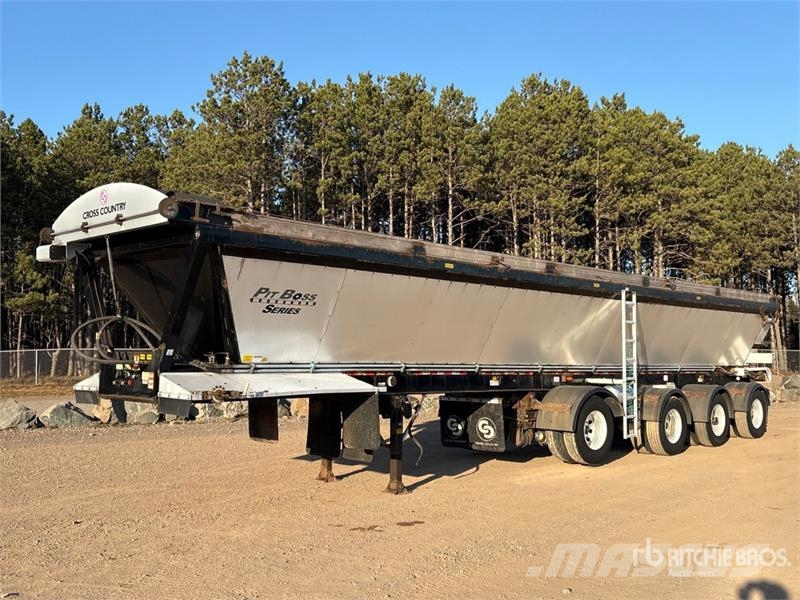  Cross Country 47 ft Quad/A Live Bottom Trailer 自装卸半拖车