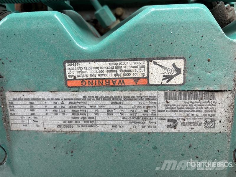 Cummins DSGAC-7279379 150 kW Skid-Mounted Generator Set Diesel Generatoren