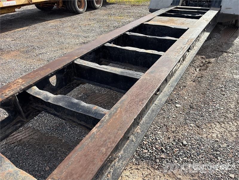Deloupe 60 ton Tri/A Beam Removable Gooseneck Lowboy Trail 로우 로더