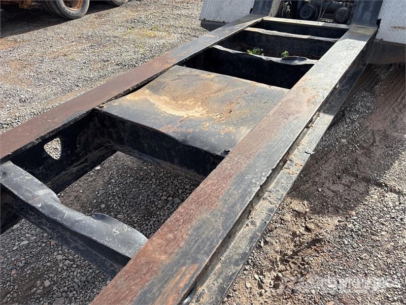 Deloupe 60 ton Tri/A Beam Removable Gooseneck Lowboy Trail 로우 로더
