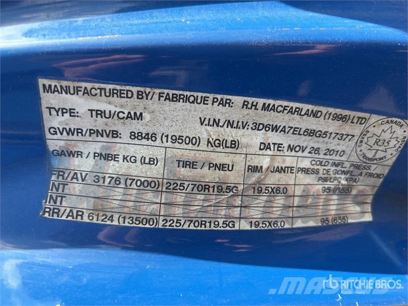 Dodge Versalift SST37 EIH 37 ft on Dodge 5500 4x2 Bucke Avtokošare