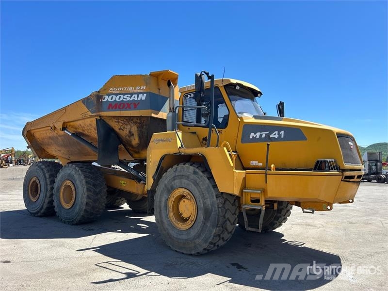 Doosan Moxy MT41 Articulated Dump Truck Articulated Haulers