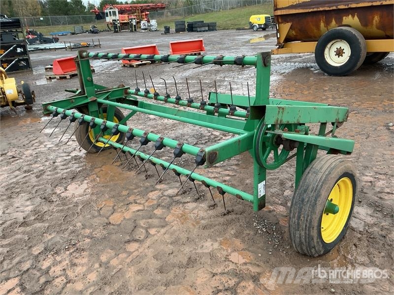 Dresser 710 87 in 4 Rotor Hay Tedder Kombine tirmiklar