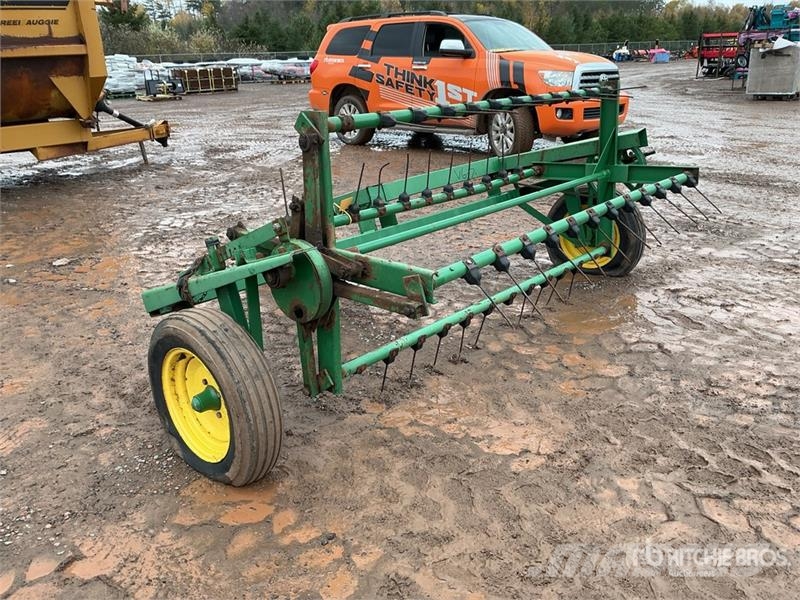 Dresser 710 87 in 4 Rotor Hay Tedder Kombine tirmiklar