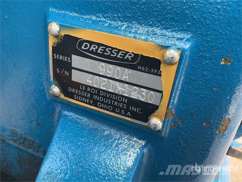 Dresser 990A Skid-Mounted Electric Air Compressor Compresores