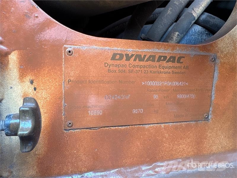 Dynapac 4 Wheel Pneumatic Roller (Inoperable) Pneumatikus kerekes hengerek
