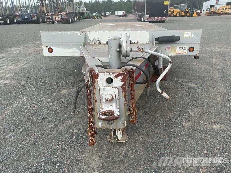 Eager Beaver 18160 lb 27 ft T/A Flatbed Trailer Plataforma plana/laterales abatibles