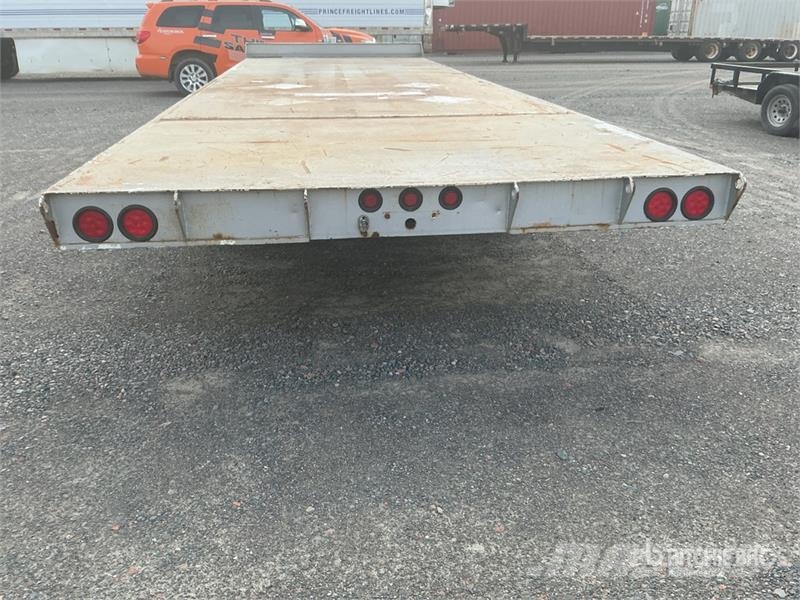 Eager Beaver 18160 lb 27 ft T/A Flatbed Trailer Plataforma plana/laterales abatibles