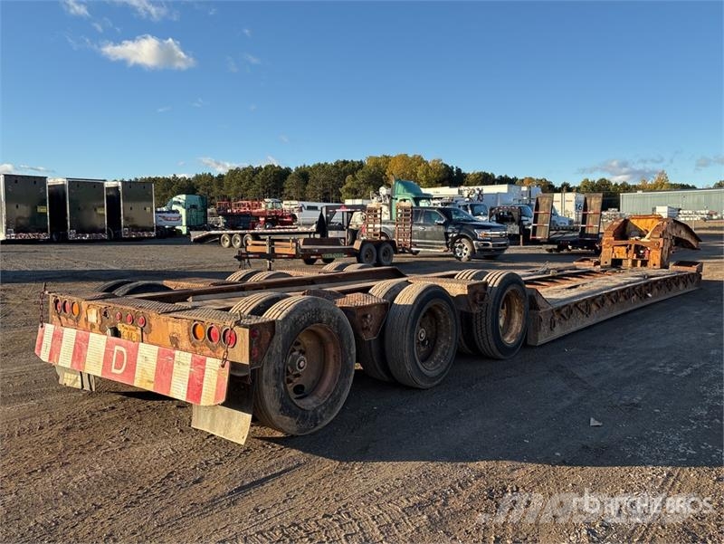 Eager Tri/A Removable Gooseneck Lowboy Trailer Низкорамные прицепы