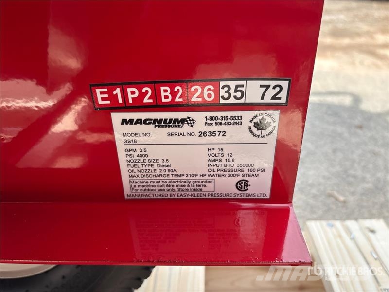 Easy-Kleen Gold Pressure Washer (Unused) Máquinas ligeiras de lavagem a pressão