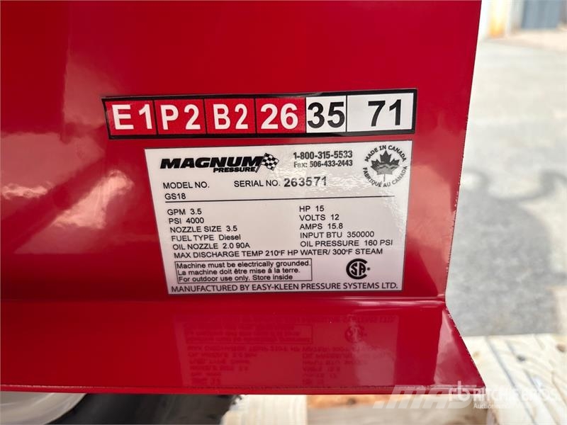 Easy-Kleen Gold Pressure Washer (Unused) Máquinas ligeiras de lavagem a pressão