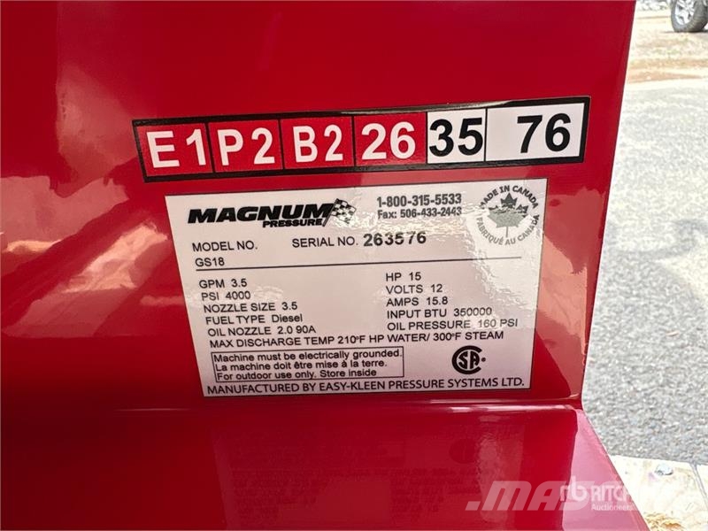 Easy-Kleen Gold Pressure Washer (Unused) Máquinas ligeiras de lavagem a pressão
