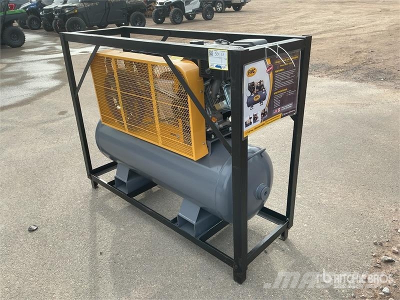 EMC GAC60 24.4 cfm Skid-Mounted 60 gal Air Compressor  Kompresori