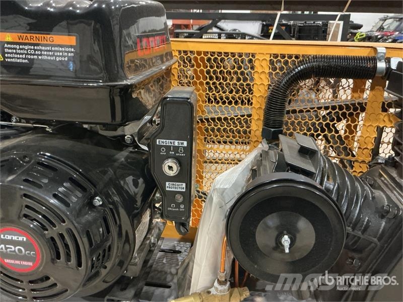 EMC GAC60 24.4 cfm Skid-Mounted 60 gal Air Compressor  Kompresori
