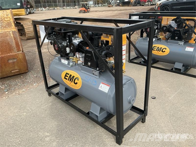 EMC GAC60 24.4 cfm Skid-Mounted 60 gal Air Compressor  Kompresori