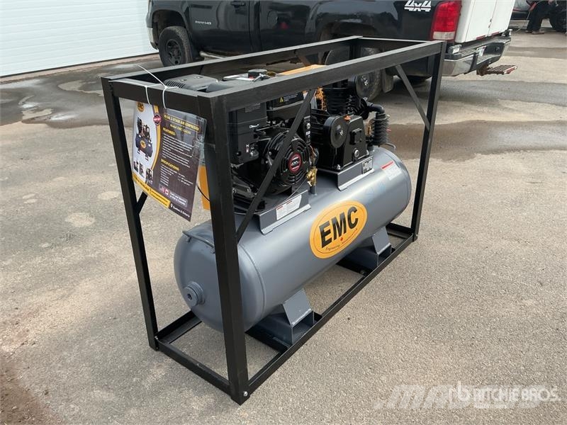 EMC GAC60 24.4 cfm Skid-Mounted 60 gal Air Compressor  مكابس