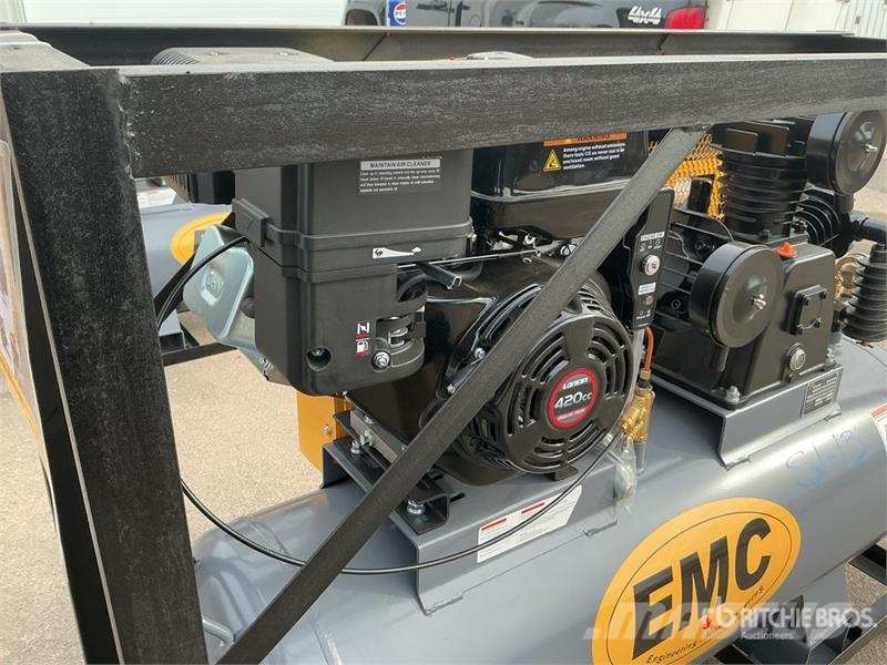 EMC GAC60 24.4 cfm Skid-Mounted 60 gal Air Compressor  Kompresori